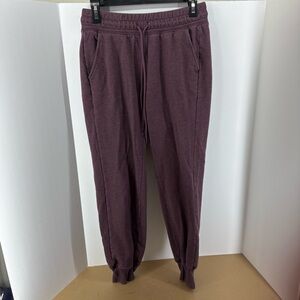 Z by Zella Maroon Sweatpants, Women's Size Medium, Drawstring